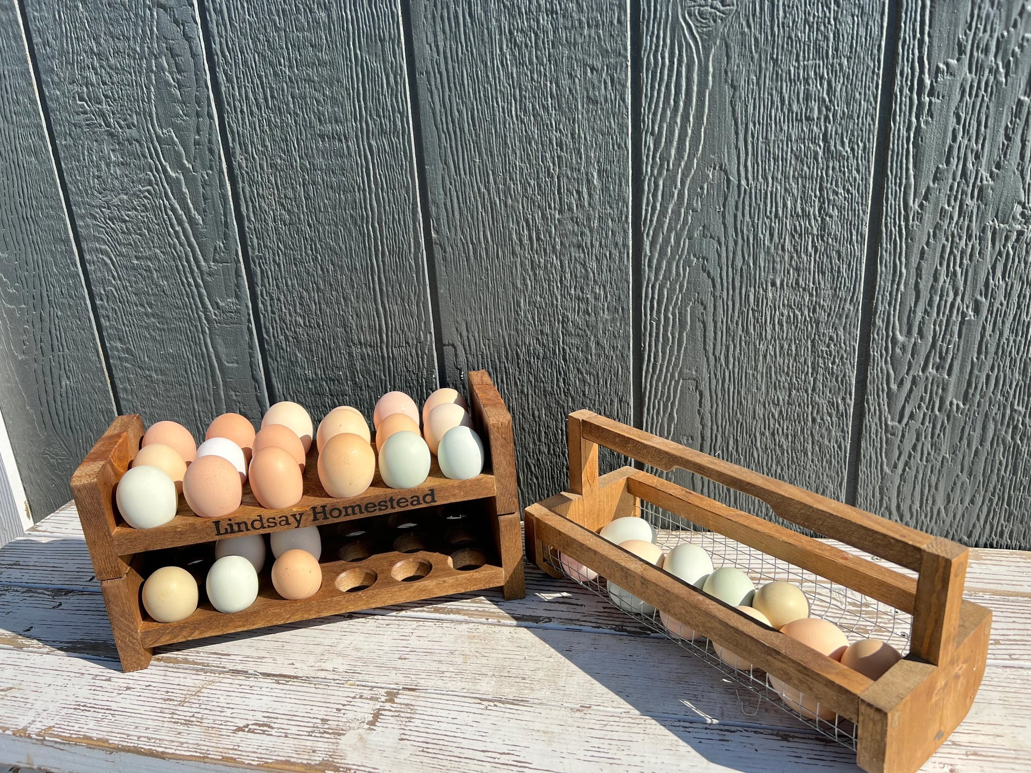 Customized 18 count Chicken Egg Holder – TriPeak Goods